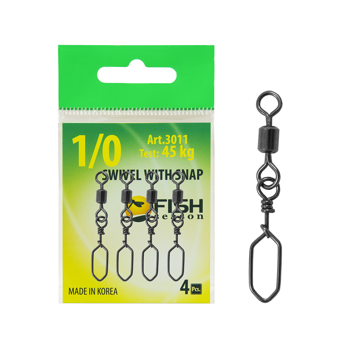 Изображение Вертлюжок SWIVEL WITH SNAP Square