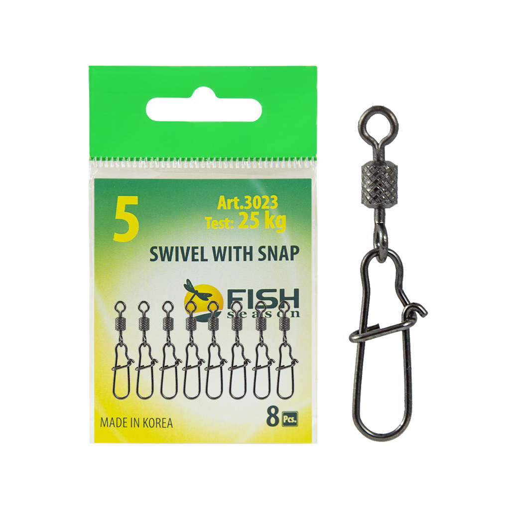 Изображение Вертлюжок с накаткой SWIVEL WITH SNAP Nice