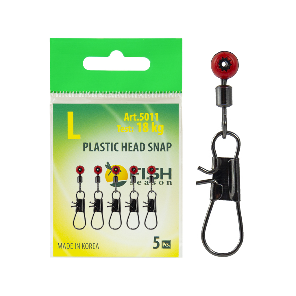 Изображение Застежка с вертлюжком PLASTIC HEAD SNAP
